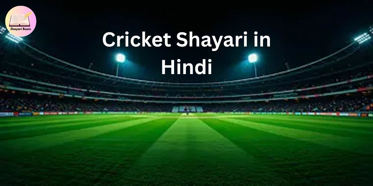 Cricket Shayari in Hindi