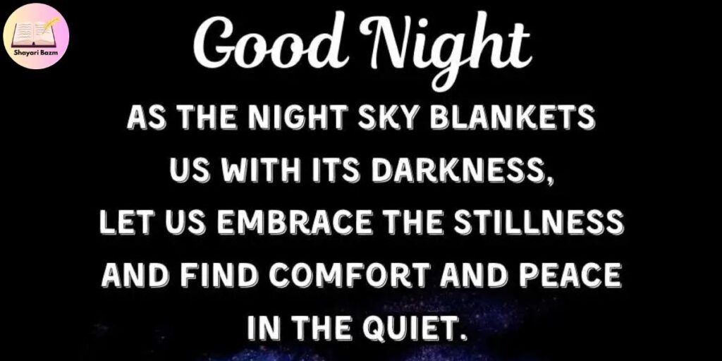 Motivational Good Night Shayari
