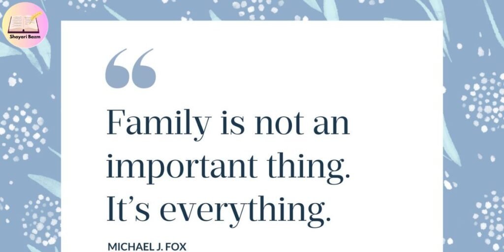 True Family Love Shayari